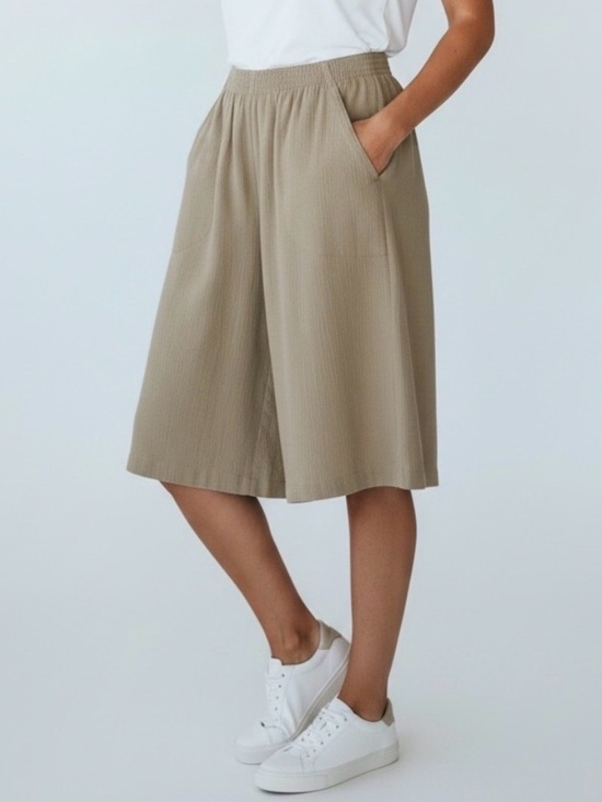 Blair Pants - Vintage Blair Tan Cropped Gaucho Pants